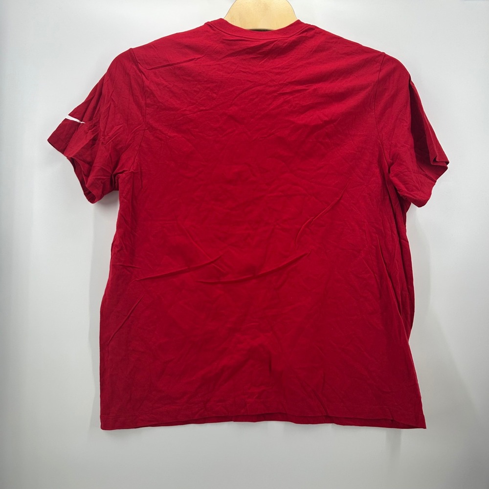 Nike T-Shirt Mens XXL Red Short Sleeve Swoosh Logo NWT Athletic Gym Tee